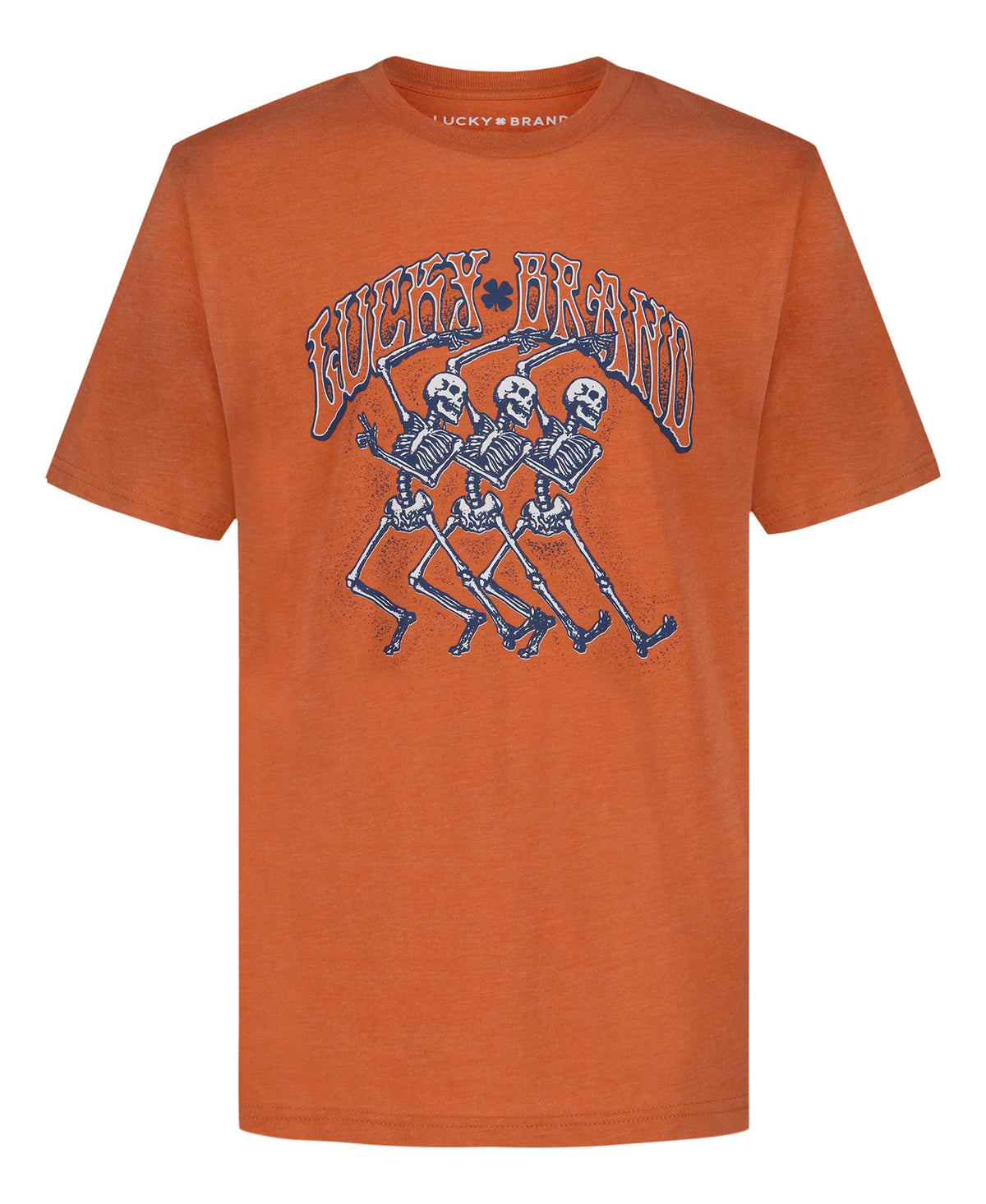 Lucky Brand Boys' Short Sleeve Graphic Crew Neck T-Shirt, Soft, Comfortable, Relaxed Fit