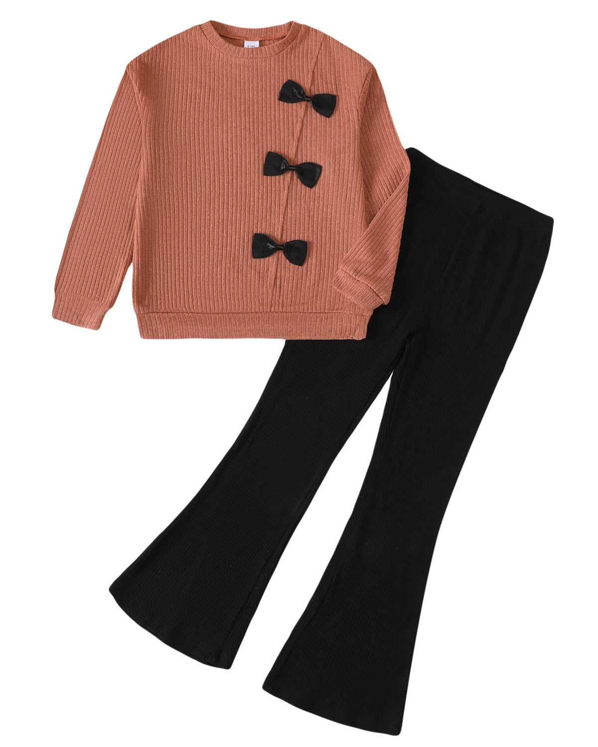 Girls Clothes 6-12Y Teen Girl Bow Outfits Kids Winter Clothing