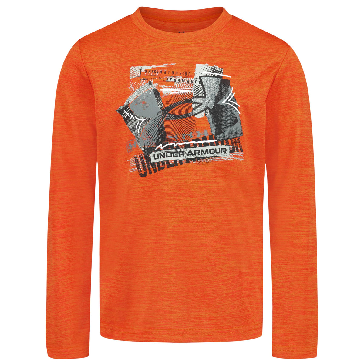 Under Armour Boys' Long Sleeve Logo Graphic T-Shirt, Relaxed Fit