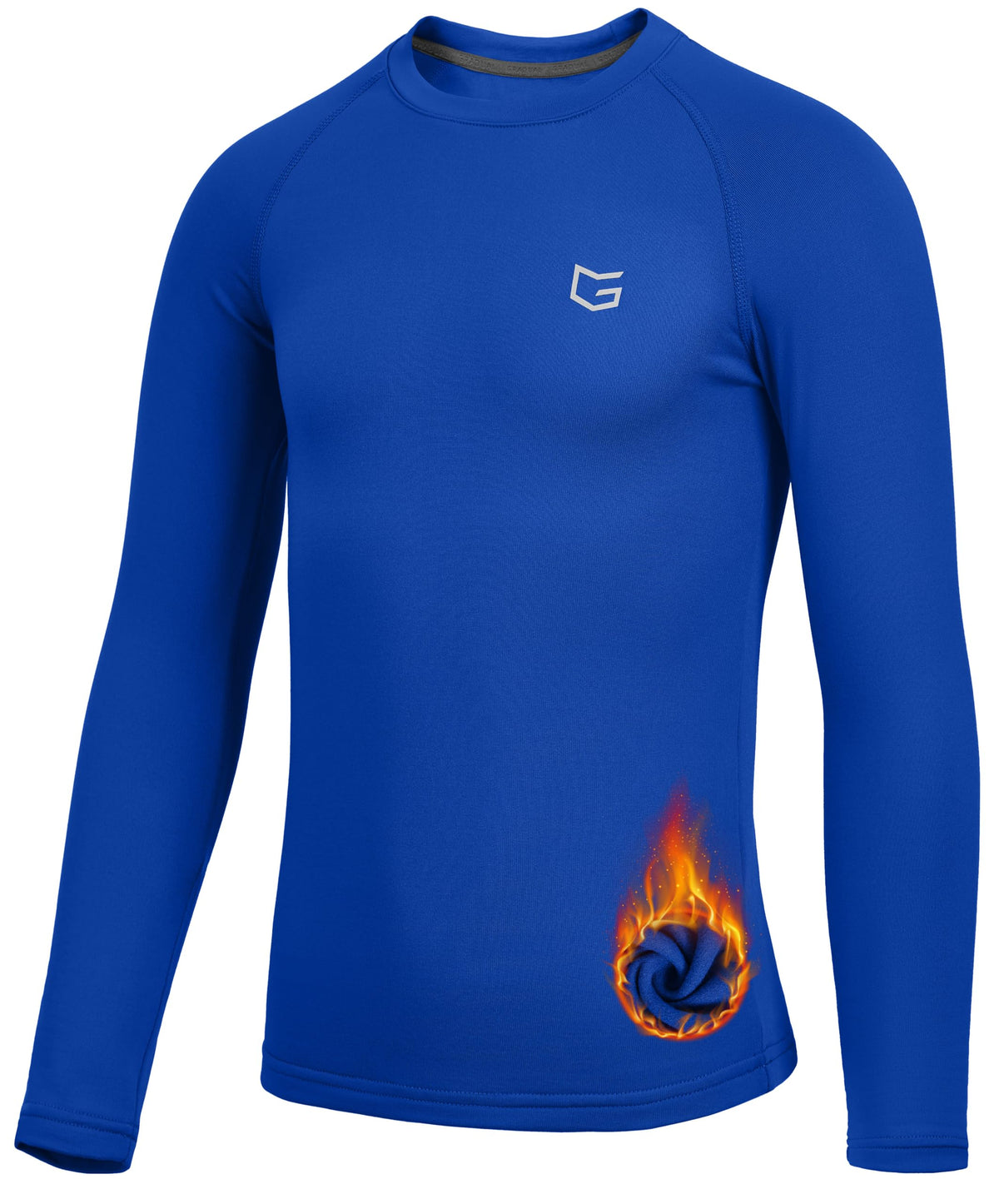 G Gradual Youth Boys Compression Thermal Shirt Long Sleeve