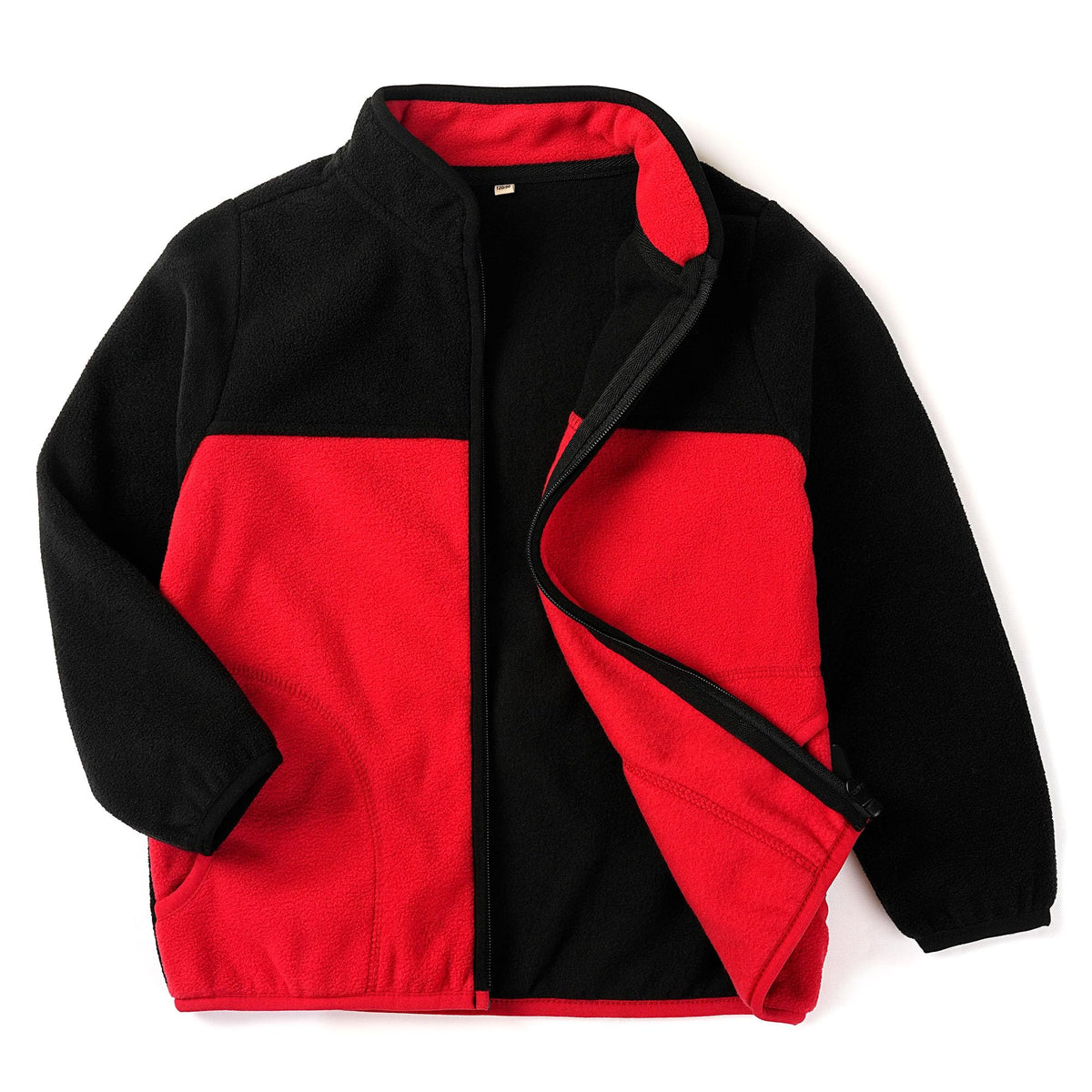 Toddler Boys Girls Fleece Jacket Lightweight Fall Spring 2-12 Years
