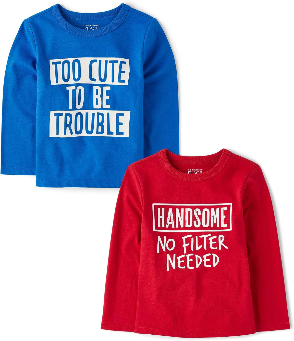 The Children's Place,Baby Boys,and Toddler Assorted Everyday Long Sleeve Graphic T-Shirts