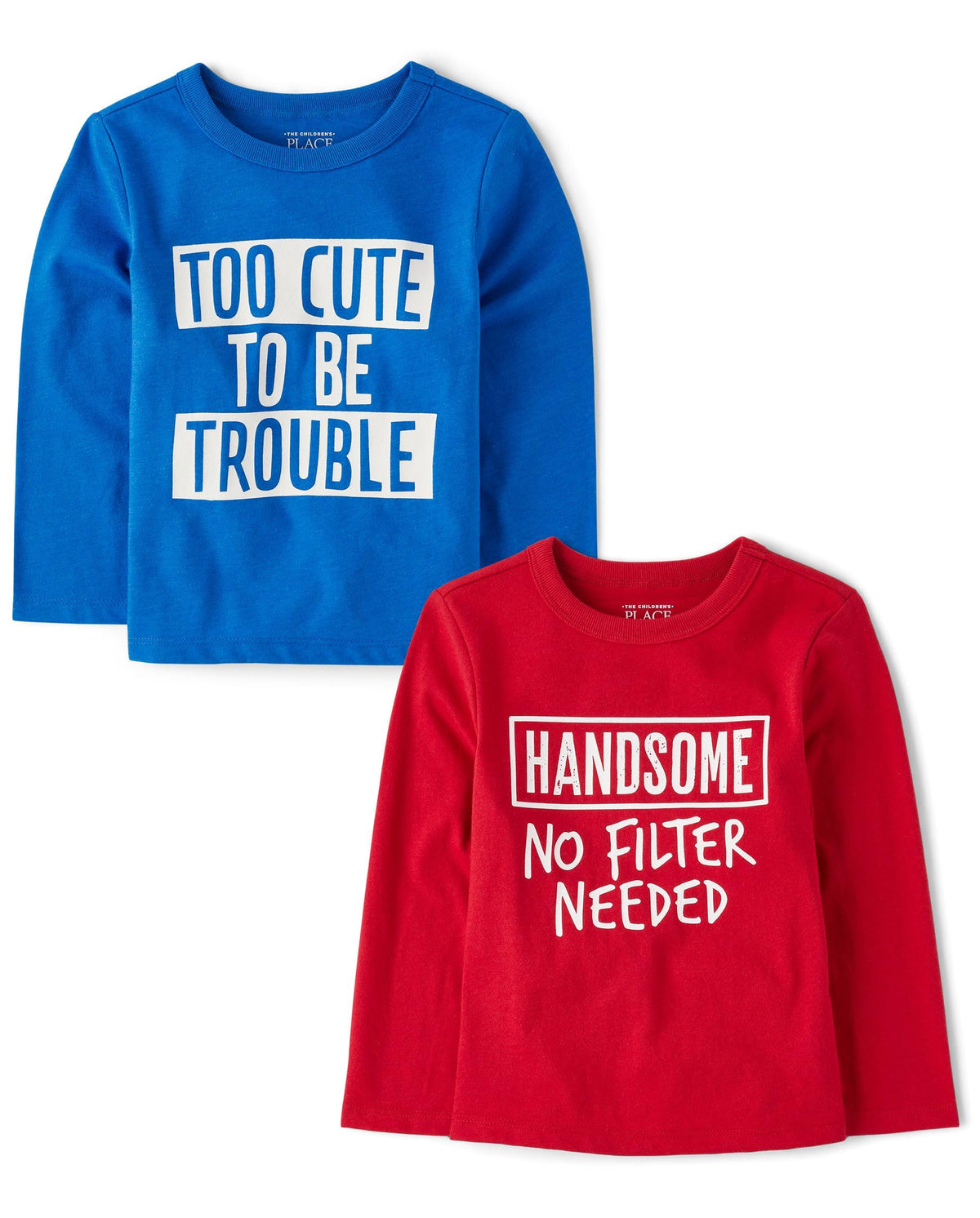 The Children's Place,Baby Boys,and Toddler Assorted Everyday Long Sleeve Graphic T-Shirts