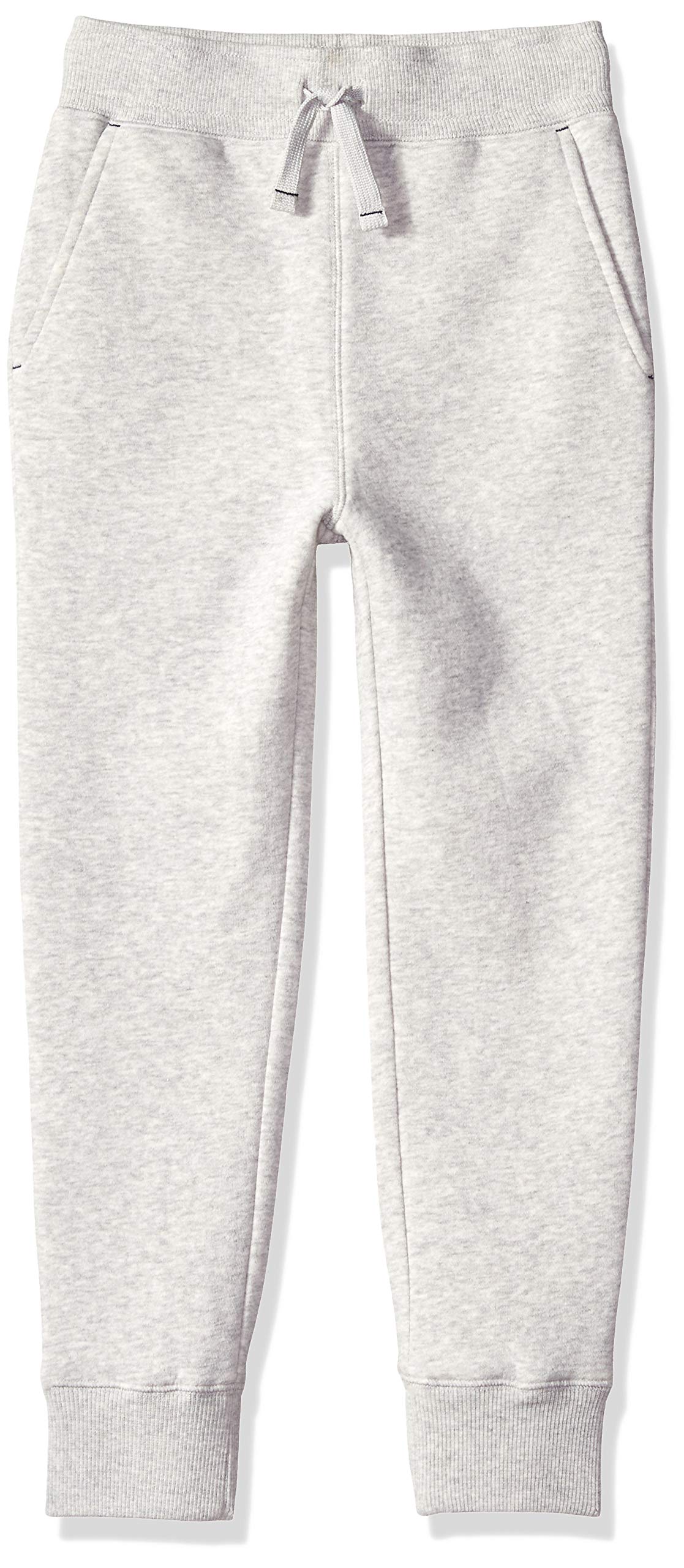 Amazon Essentials Boys and Toddlers' Fleece Jogger Sweatpants with Elastic Waist and Drawstring, Multipacks