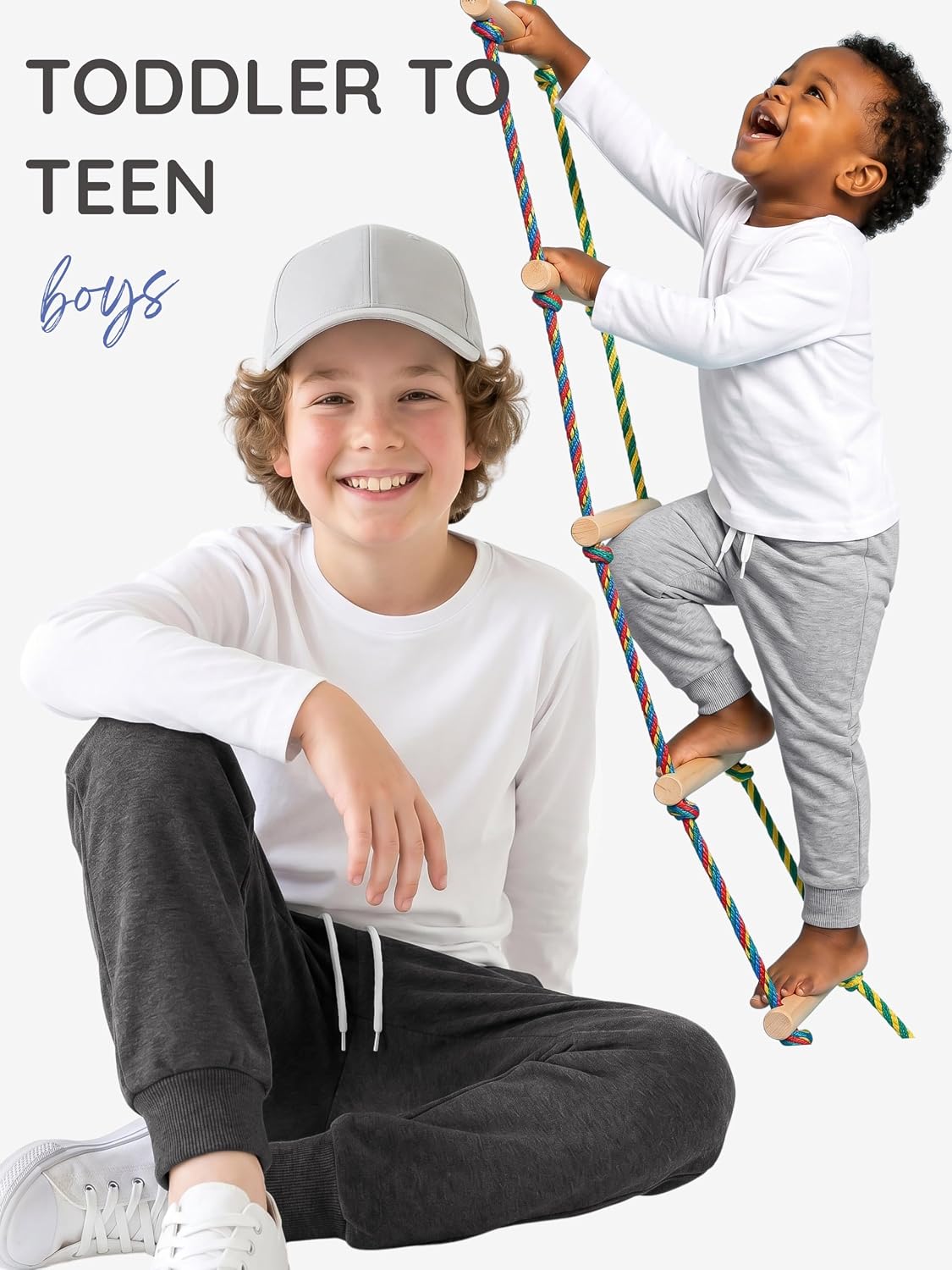 4 Pack Toddler and Boys Sweatpants Athletic Cotton Jogger Pants for Sports
