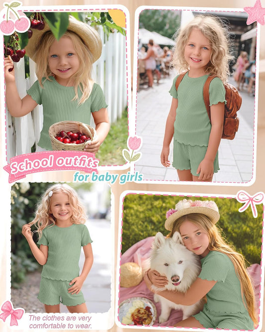 Toddler Girls' Summer Sets Outfits