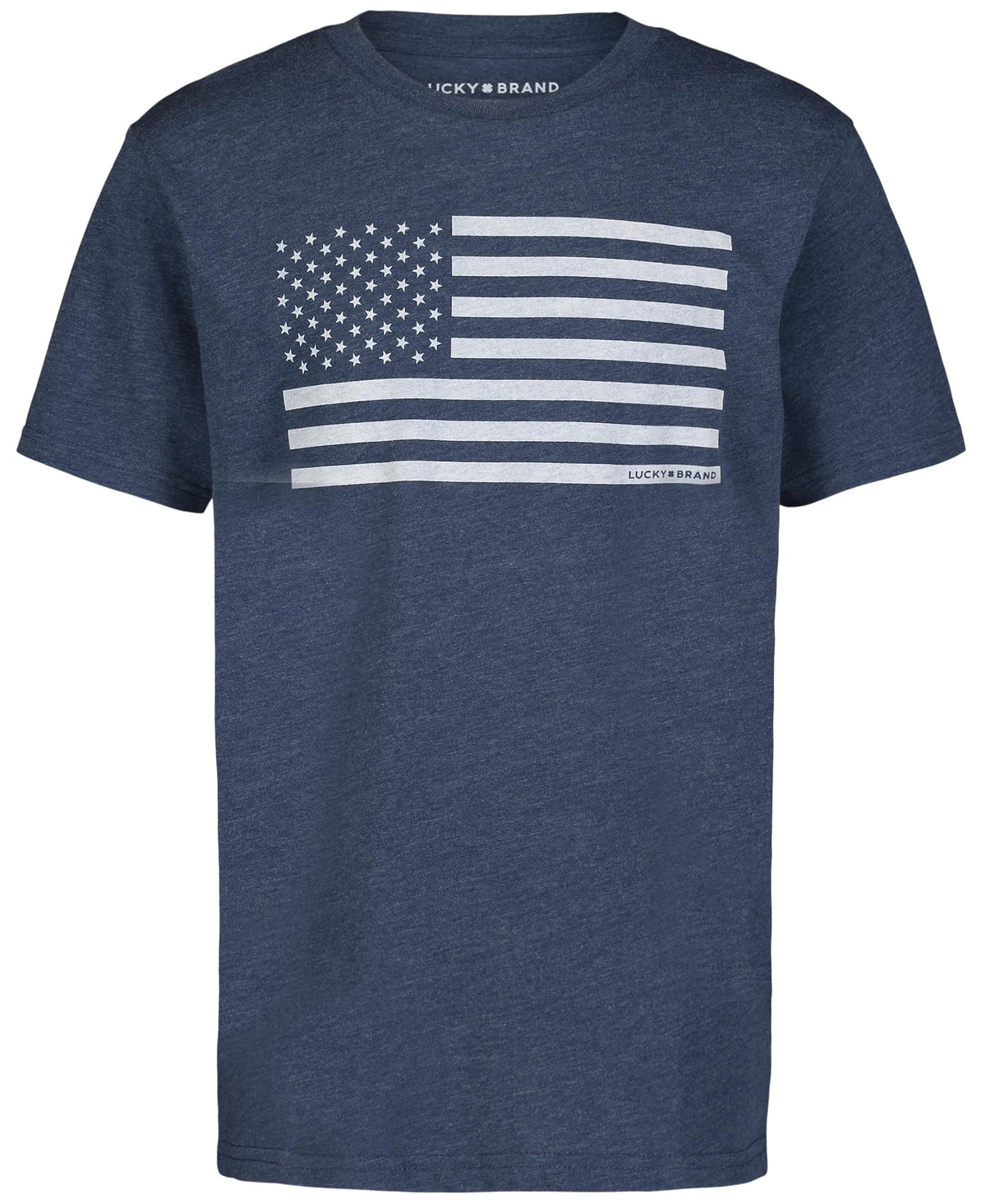 Lucky Brand Boys' Short Sleeve Graphic Crew Neck T-Shirt, Soft, Comfortable, Relaxed Fit