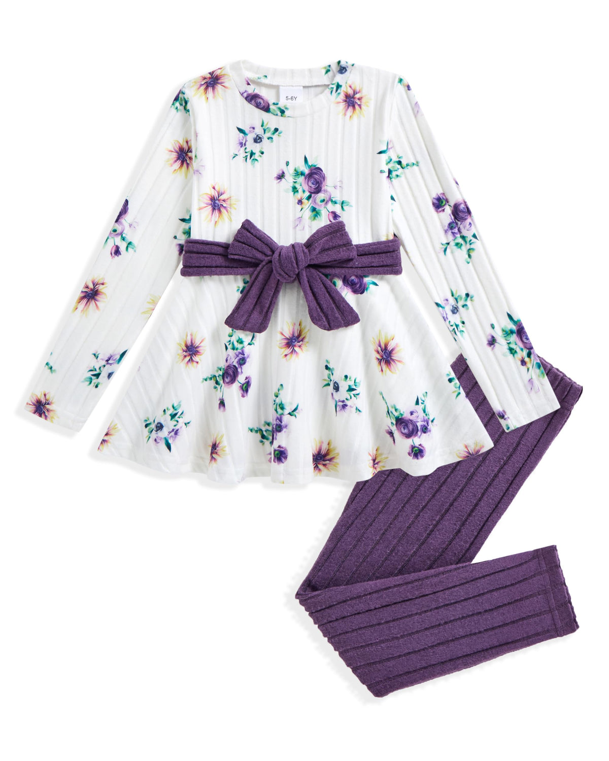 Toddler Girl Clothes Color Block Fall 2 Piece Outfit for Girls