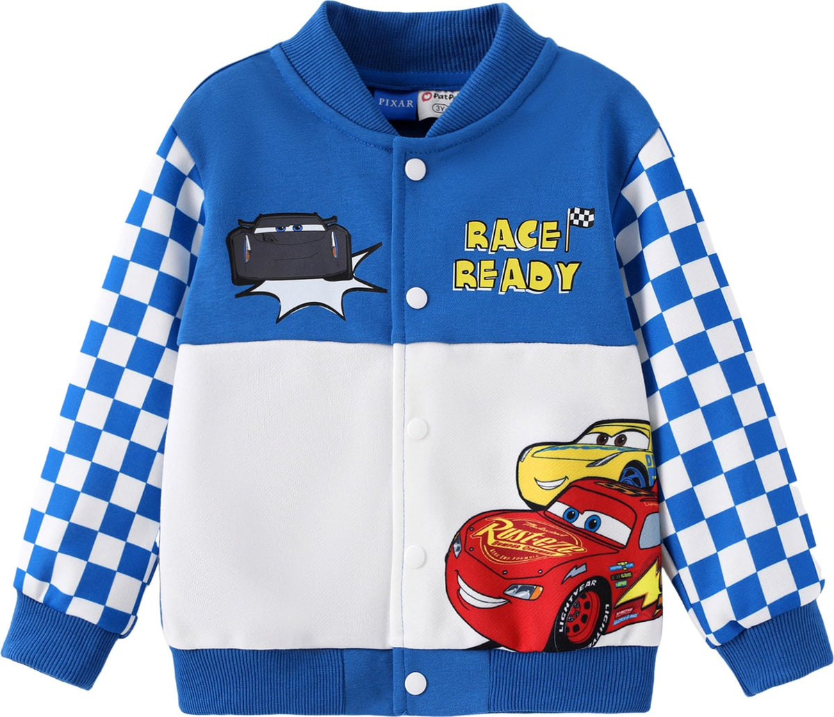 Disney Bomber Jacket Spider Man Marvel Toy Story Cars Varsity Cardigan2-13Y