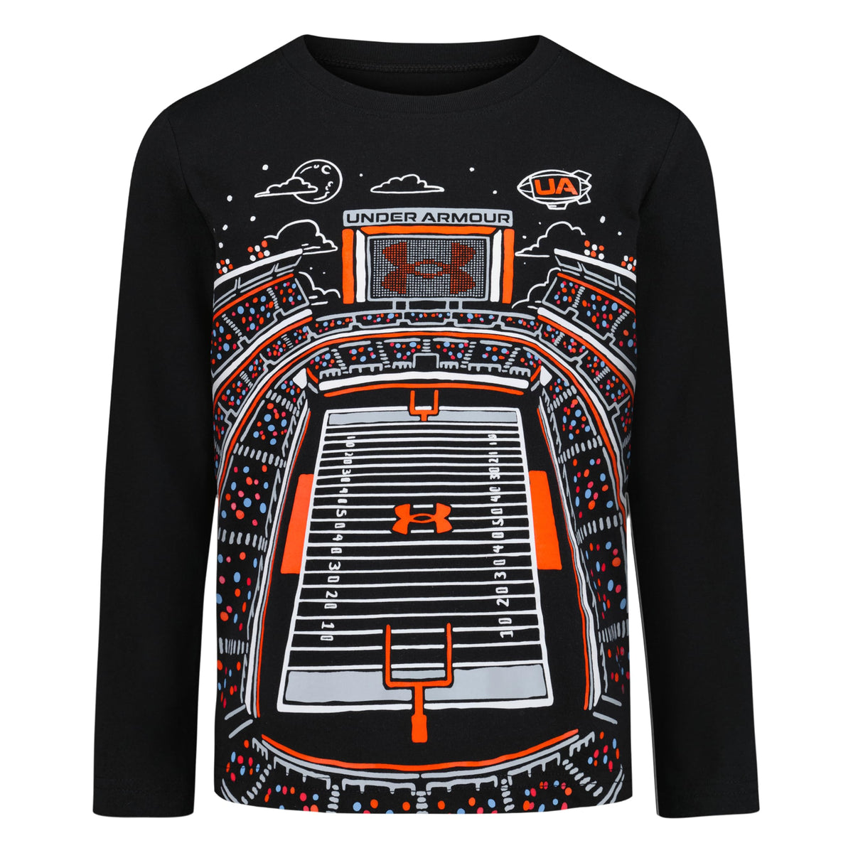 Under Armour Boys' Long Sleeve Logo Graphic T-Shirt, Relaxed Fit
