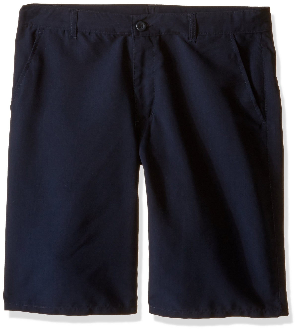 Nautica Boys' School Uniform Performance Khaki Shorts, Moisture Wicking