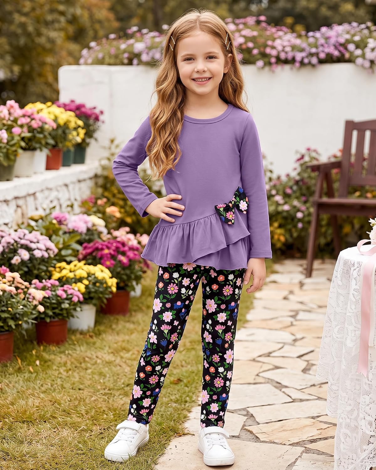 Toddler Girl Clothes 18M-8T Girls Fall Winter Outfit 2Pcs Set