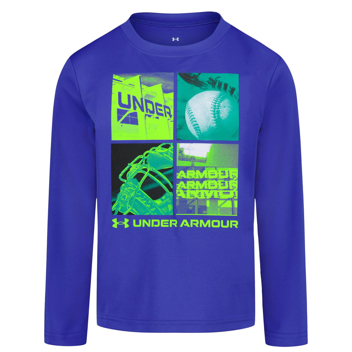 Under Armour Boys' Long Sleeve Logo Graphic T-Shirt, Relaxed Fit