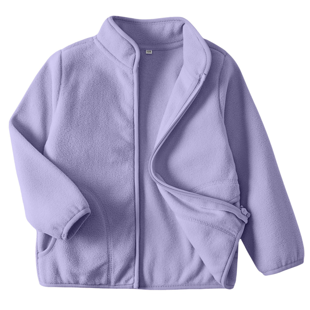 Toddler Boys Girls Fleece Jacket Lightweight Fall Spring 2-12 Years