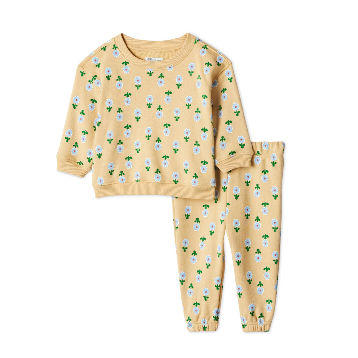 Amazon Essentials x Sofia Grainge Unisex Toddlers and Babies' Sweatshirt & Sweatpant Set