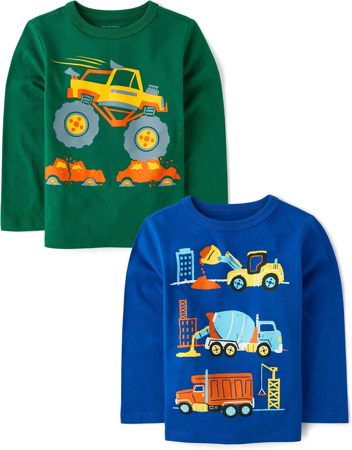 The Children's Place,Baby Boys,and Toddler Assorted Everyday Long Sleeve Graphic T-Shirts