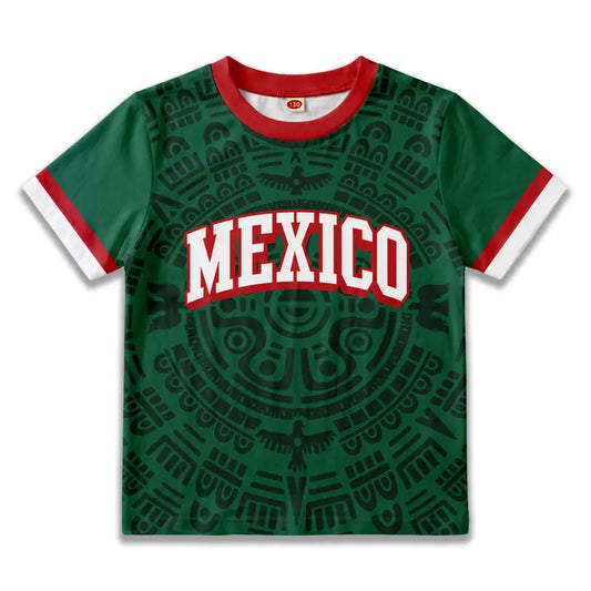 Kids Soccer T-shirt Boys Girls Summer Tee Sport Fans Casual Top Country Graphic Print Tshirt Graphic Printed Tees Cool Graphic Tee