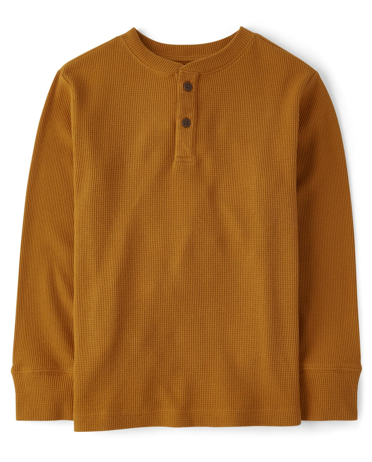 The Children's Place boys Long Sleeve Thermal Henley Shirt