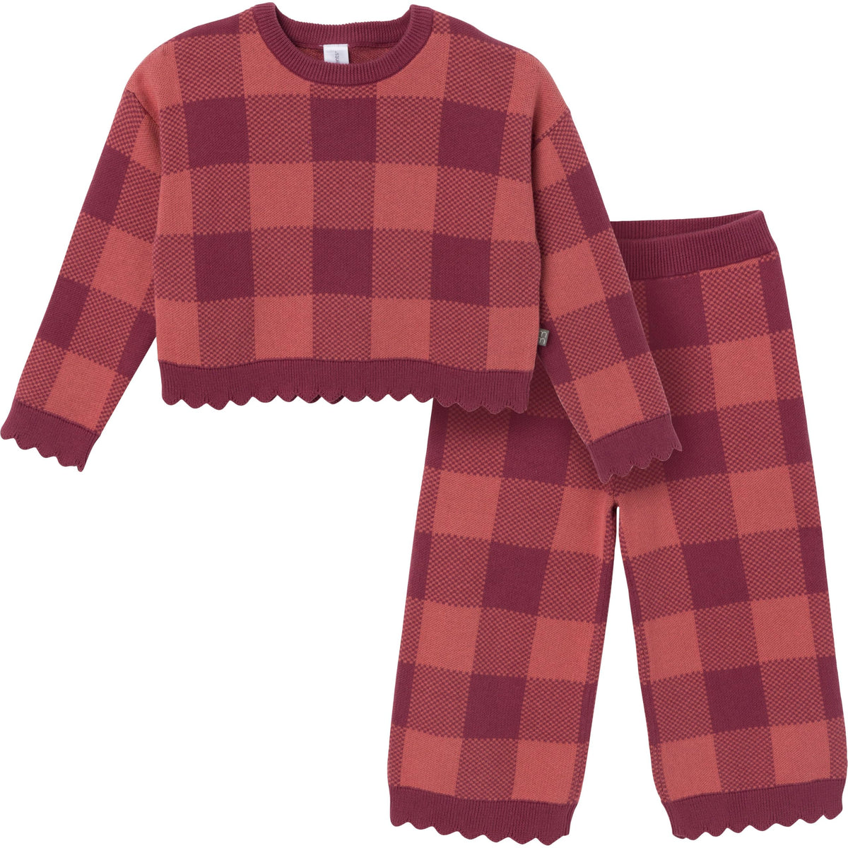 Modern Moments by Gerber Baby Girls Jacquard 2 Piece Sweater Set