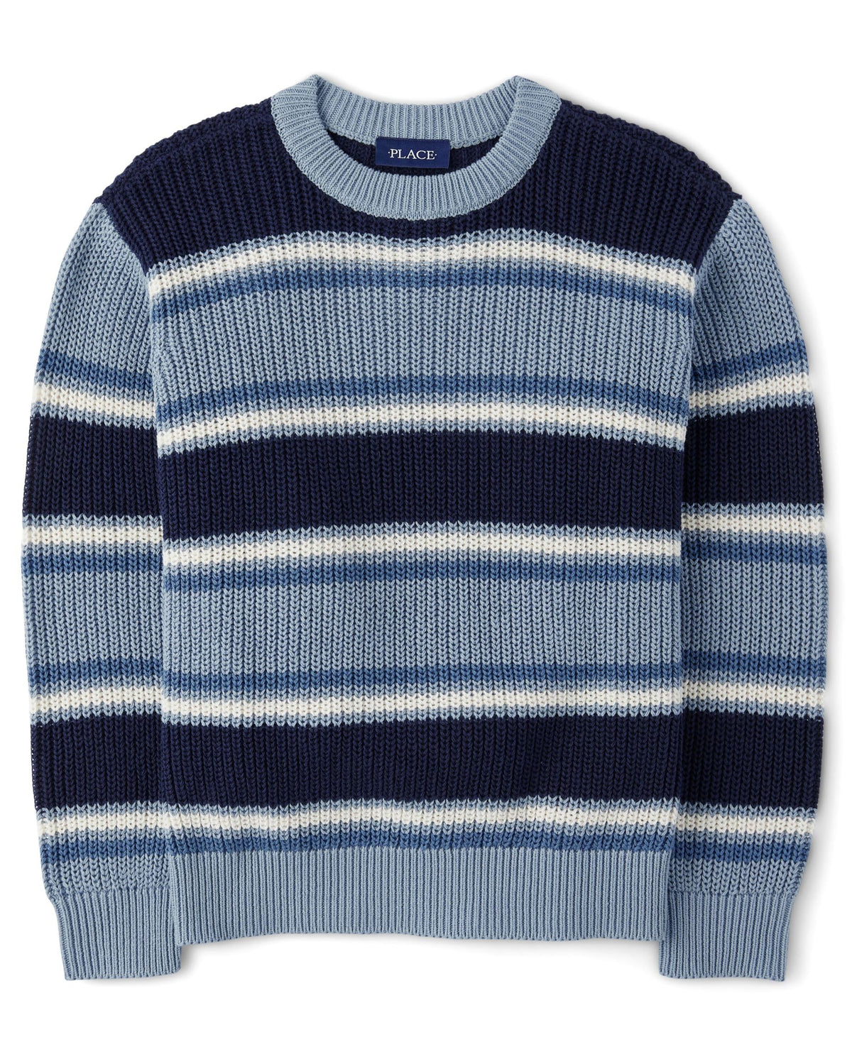 The Children's Place Boys Long Sleeve Crew Neck Pullover Sweater