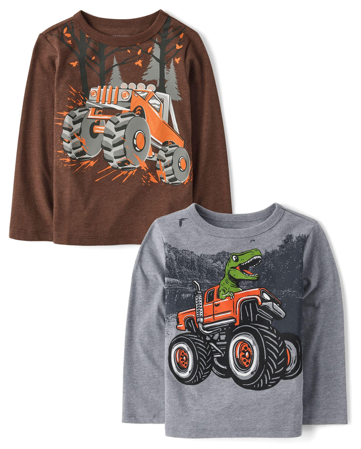 The Children's Place,Baby Boys,and Toddler Assorted Everyday Long Sleeve Graphic T-Shirts