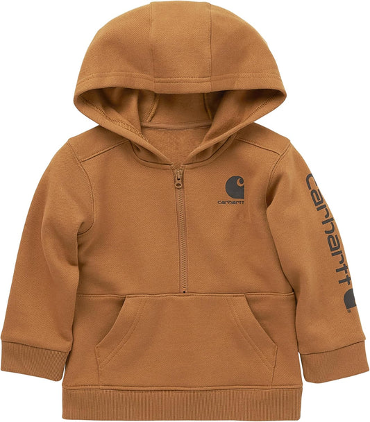 Carhartt Kid's CA6273 Long-Sleeve Half-Zip Sweatshirt - Boys