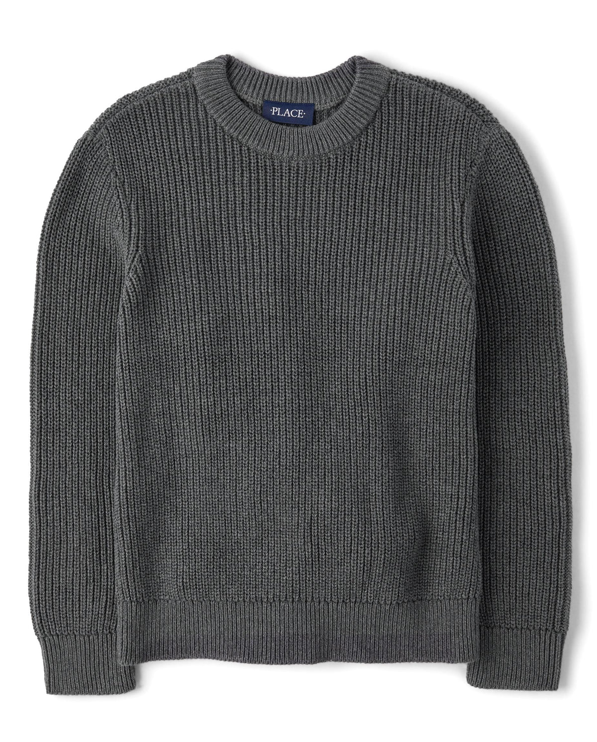 The Children's Place Boys Long Sleeve Crew Neck Pullover Sweater