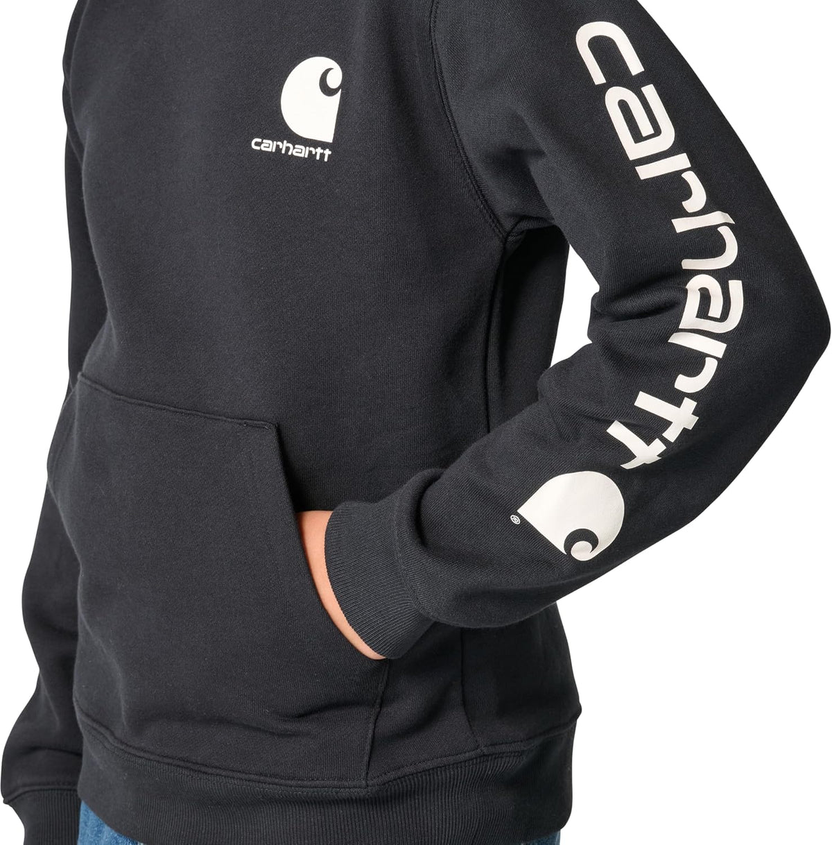 Carhartt Boys Long Sleeve Hooded Sweatshirt