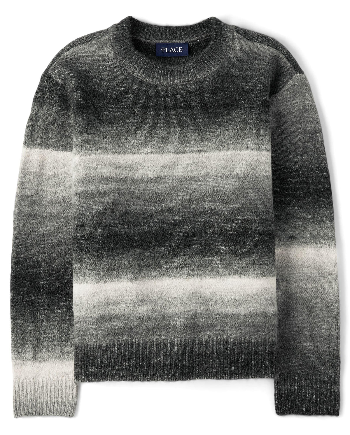 The Children's Place Boys Long Sleeve Crew Neck Pullover Sweater