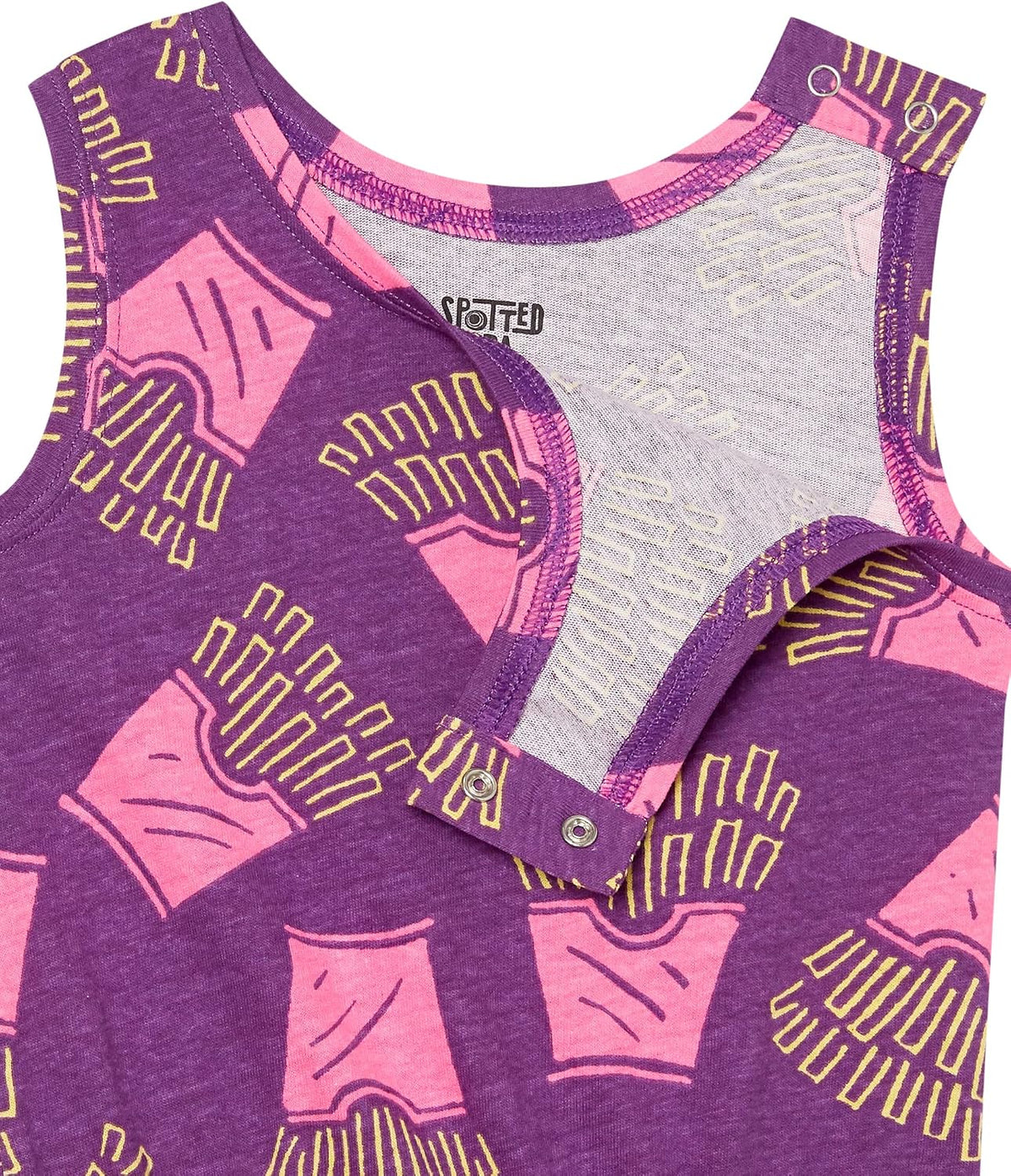 Amazon Essentials Girls and Toddlers' Knit Sleeveless Tank Rompers with Pockets, Pack of 2