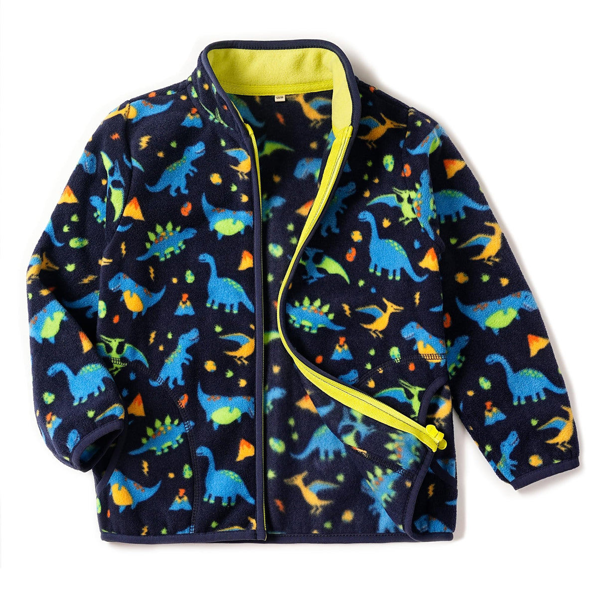 Toddler Boys Girls Fleece Jacket Lightweight Fall Spring 2-12 Years