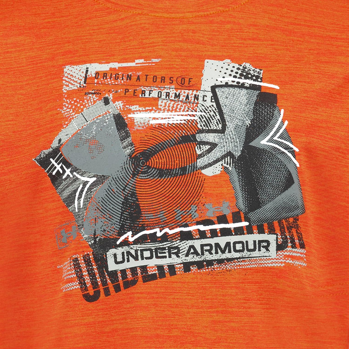 Under Armour Boys' Long Sleeve Logo Graphic T-Shirt, Relaxed Fit