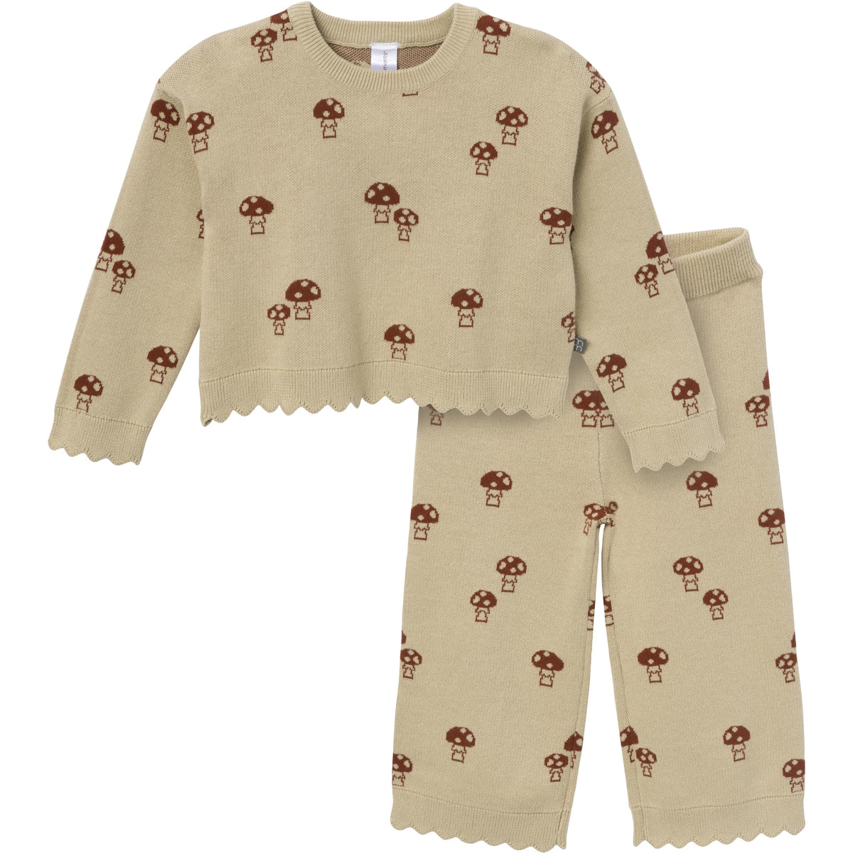 Modern Moments by Gerber Baby Girls Jacquard 2 Piece Sweater Set