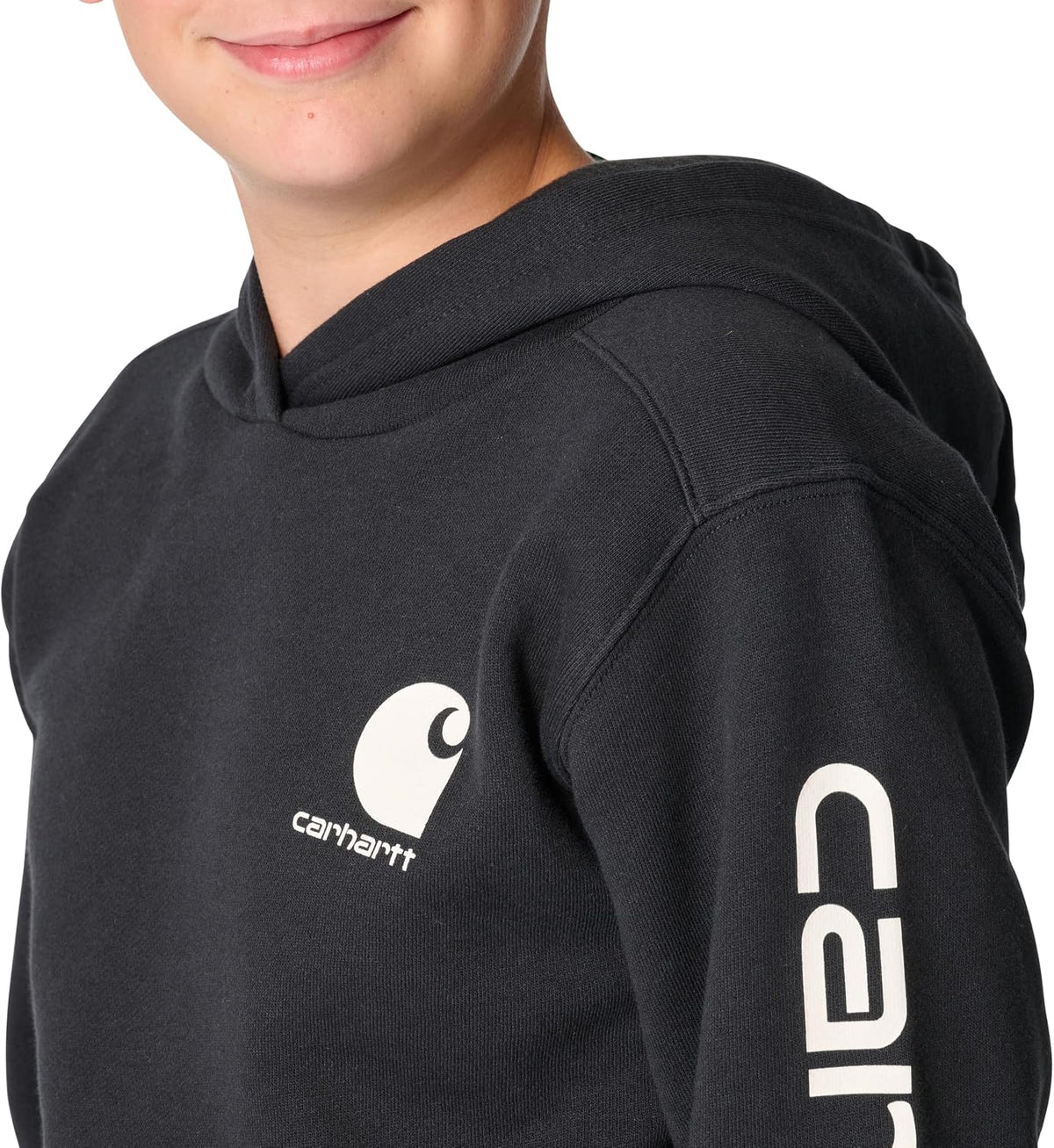 Carhartt Boys Long Sleeve Hooded Sweatshirt