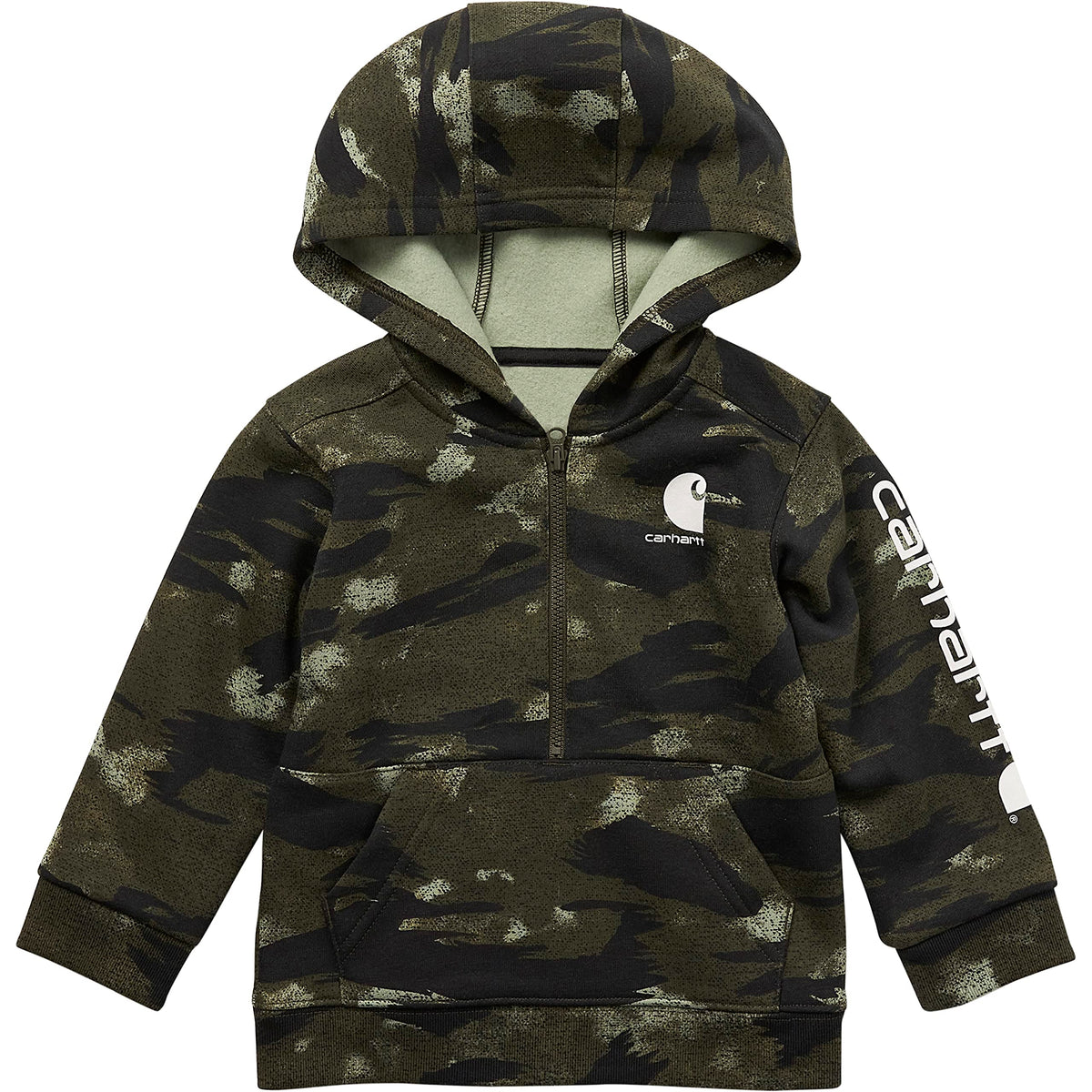 Carhartt Kid's CA6273 Long-Sleeve Half-Zip Sweatshirt - Boys