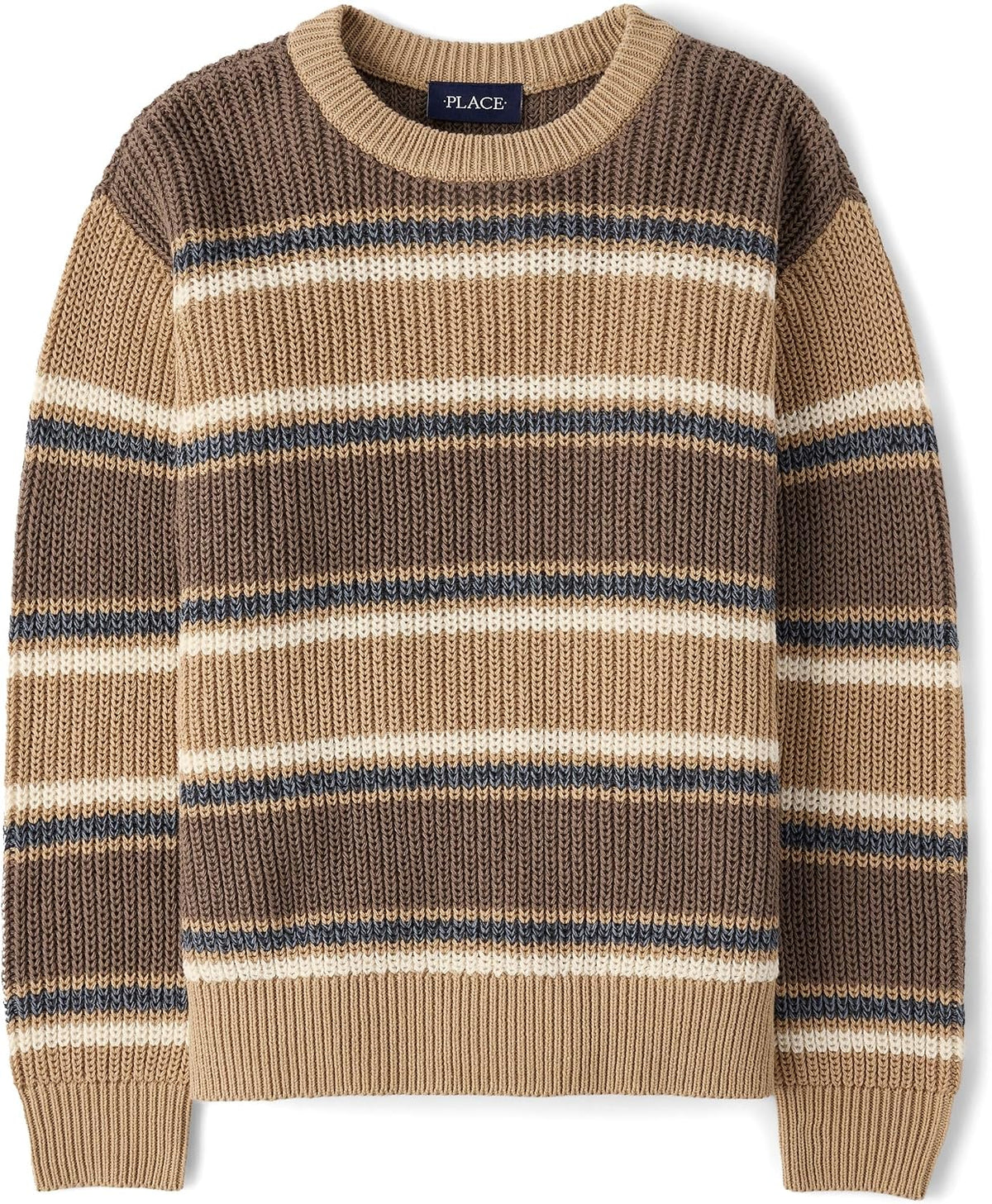 The Children's Place Boys Long Sleeve Crew Neck Pullover Sweater
