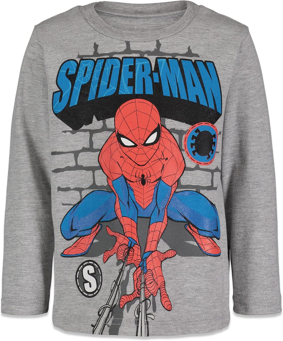 Marvel Spider-Man Boys' 2-Pack Long Sleeve T-Shirts Toddler to Big Kid