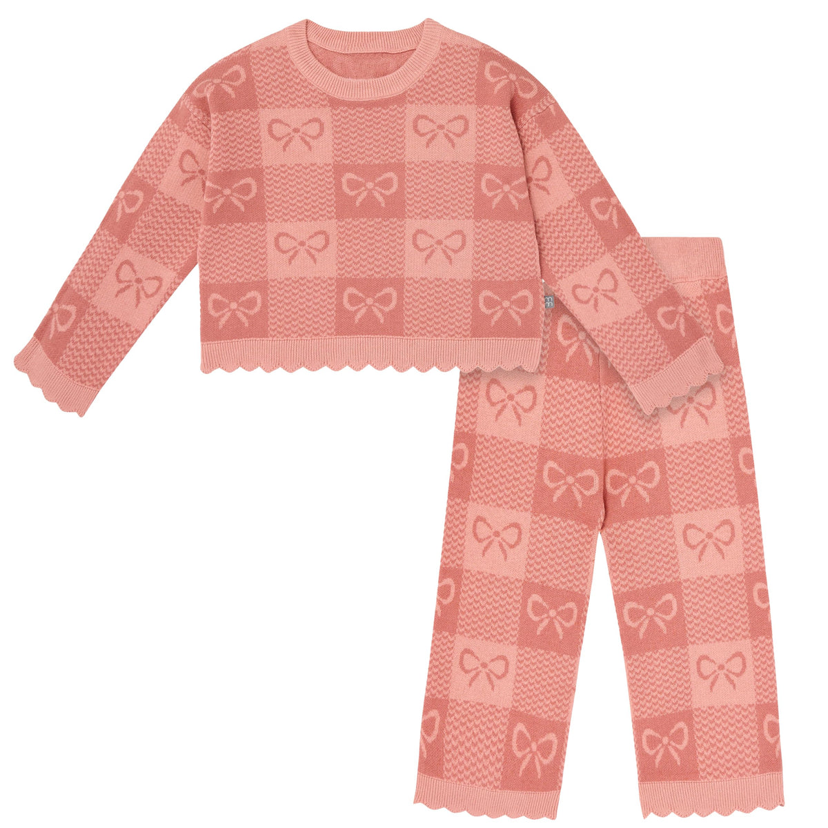 Modern Moments by Gerber Baby Girls Jacquard 2 Piece Sweater Set