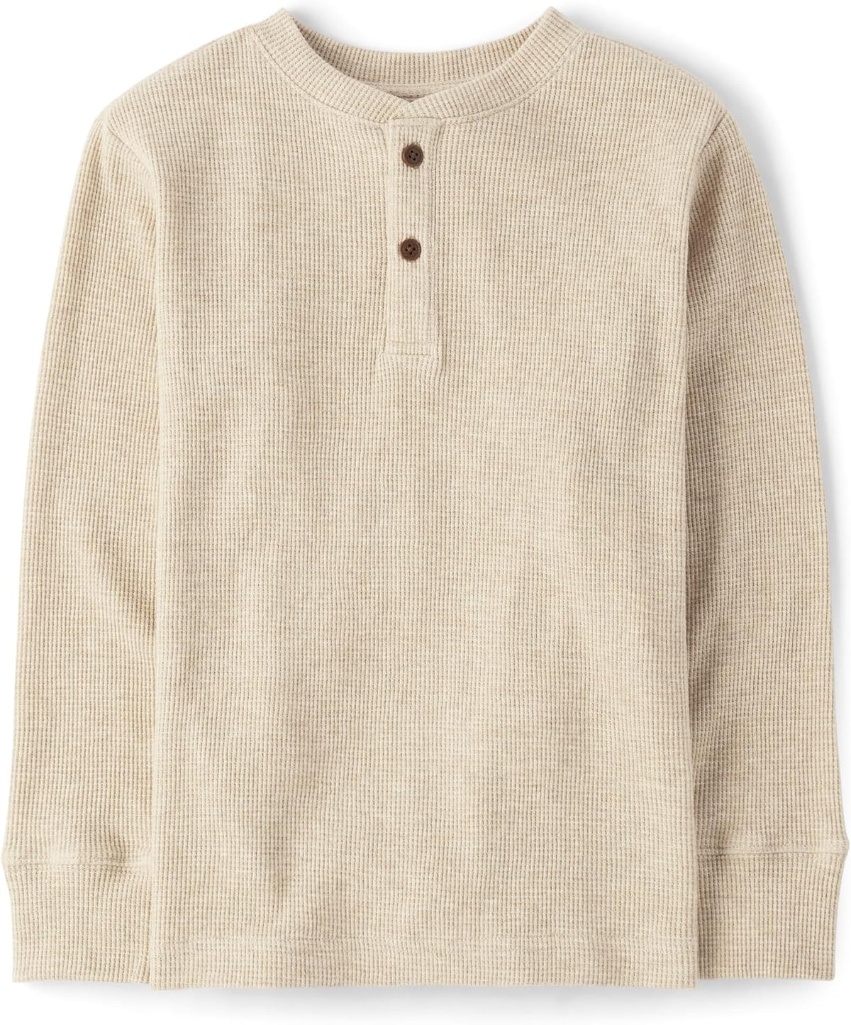 The Children's Place boys Long Sleeve Thermal Henley Shirt