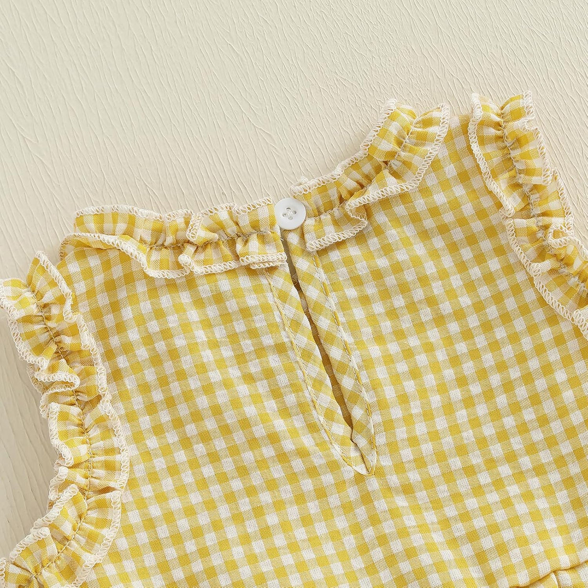 Kupretty Toddler Girl Clothes Ruffle Sleeveless Shirt Pants Set