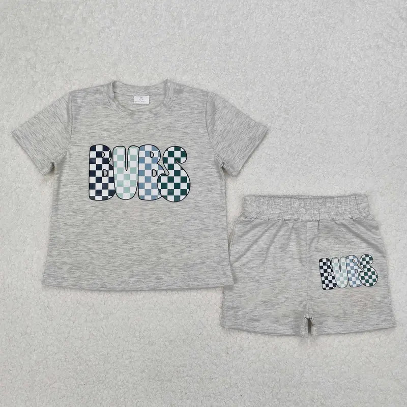 Girls' Easter-Ready Cotton-Rich Top & Shorts Set, 5% Spandex Blend Bends Easily, Cotton-Rich Fabric Feels Natural, Top and Shorts Simplify Outfit Days, Kids' Summer Clothing, Bow Detail, Slight Stretch, Ruffle Skirt Shorts
